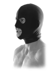 Чёрная маска на голову Spandex Hood