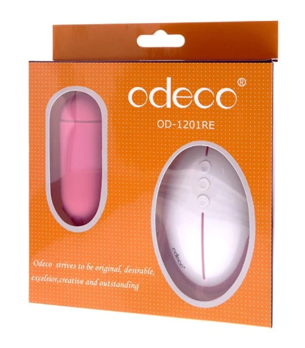 Розовое виброяйцо Remote Control Egg с пультом ДУ
