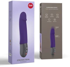 Фиолетовый пульсатор Stronic Real - 20 см.