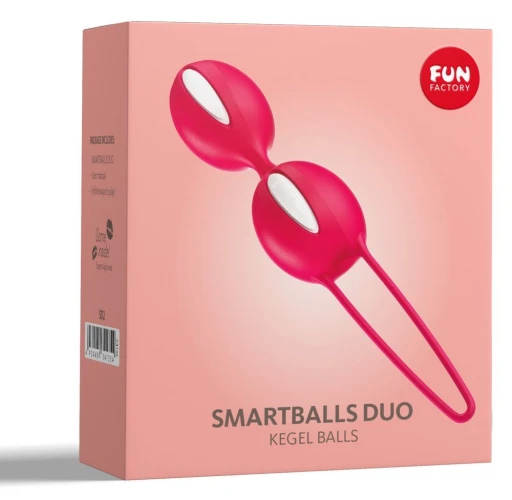 Красные вагинальные шарики Smartballs Duo